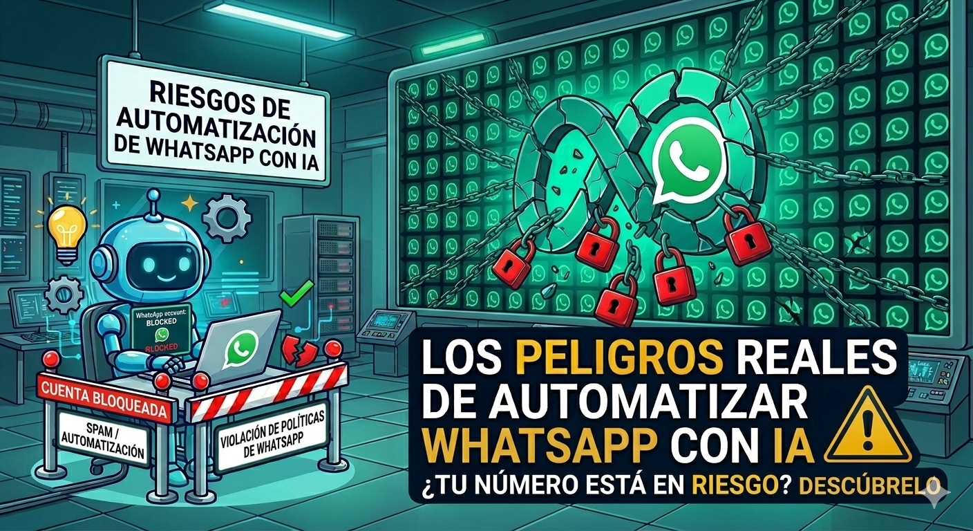 bloqueos de whatsapp por ia automatizacion cuenta bloqueada 99mastery